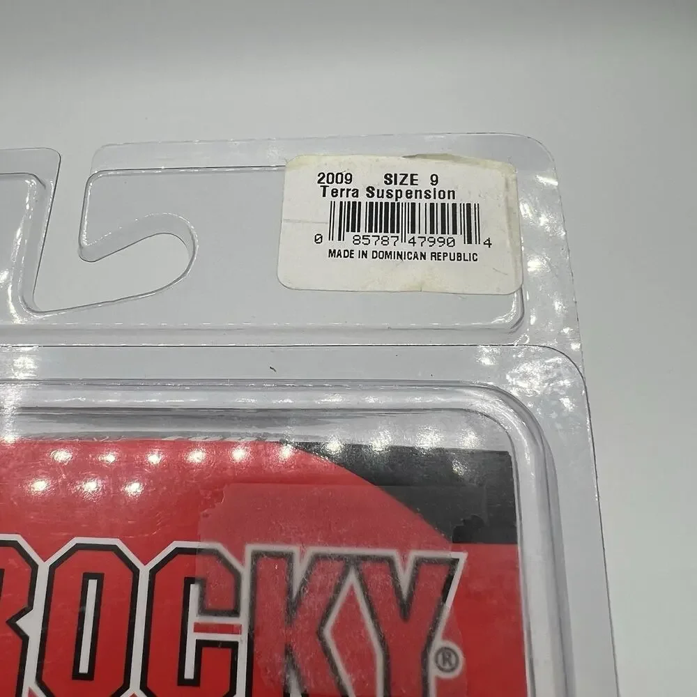 Rocky Terra Suspension Footbed Insoles Support Size 9 Black - NEW in Package